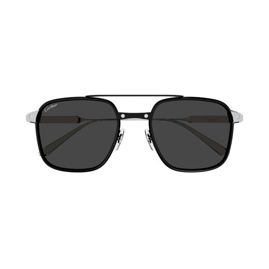 Cartier CT0610S | Occhiali da sole uomo nero argento