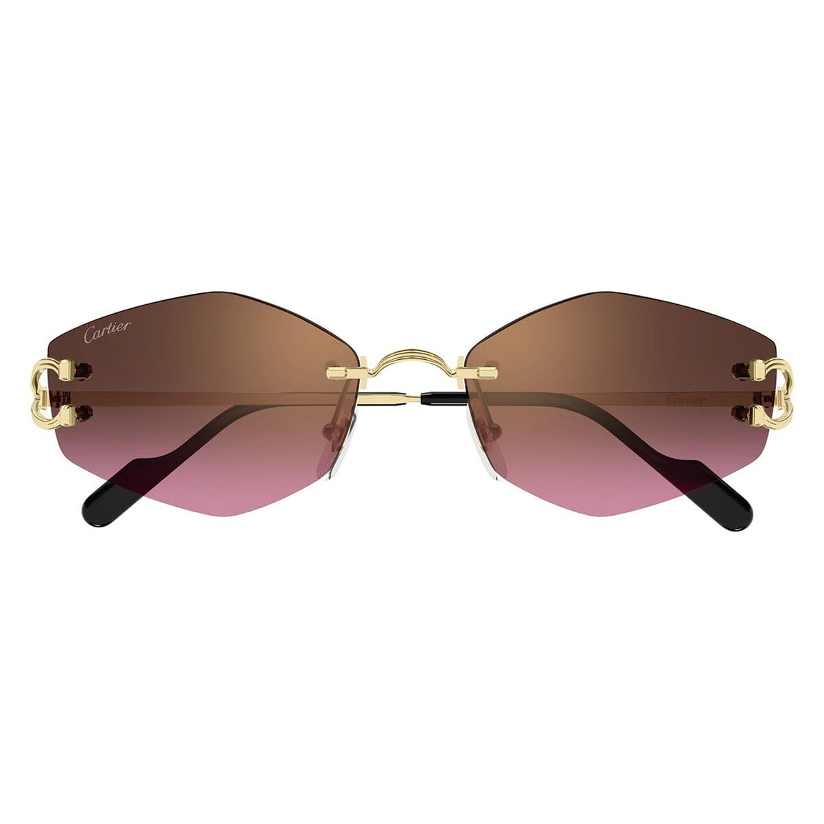 Cartier CT0620S | Occhiali da sole unisex oro marrone