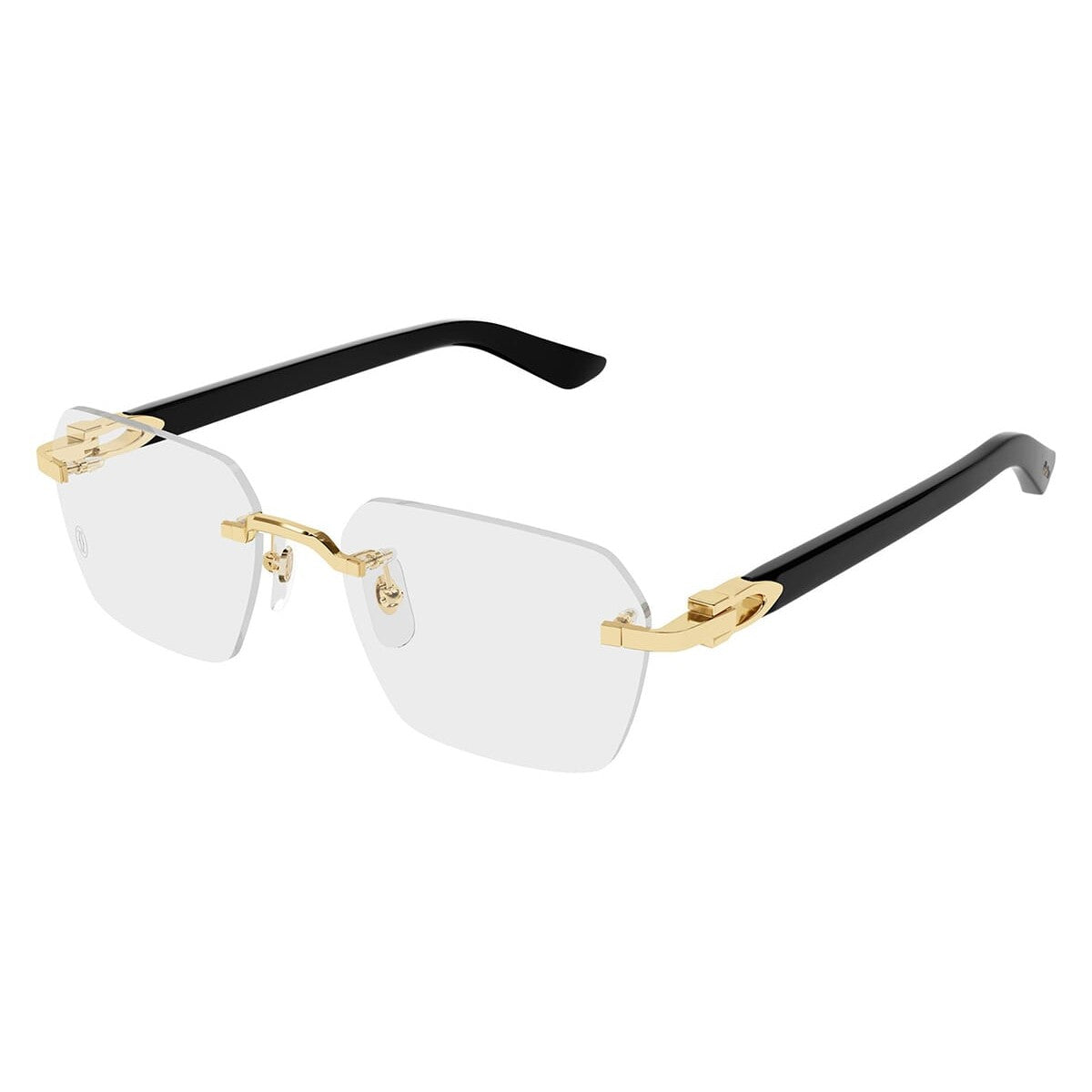 Cartier CT0623O | Occhiali da vista uomo nero oro