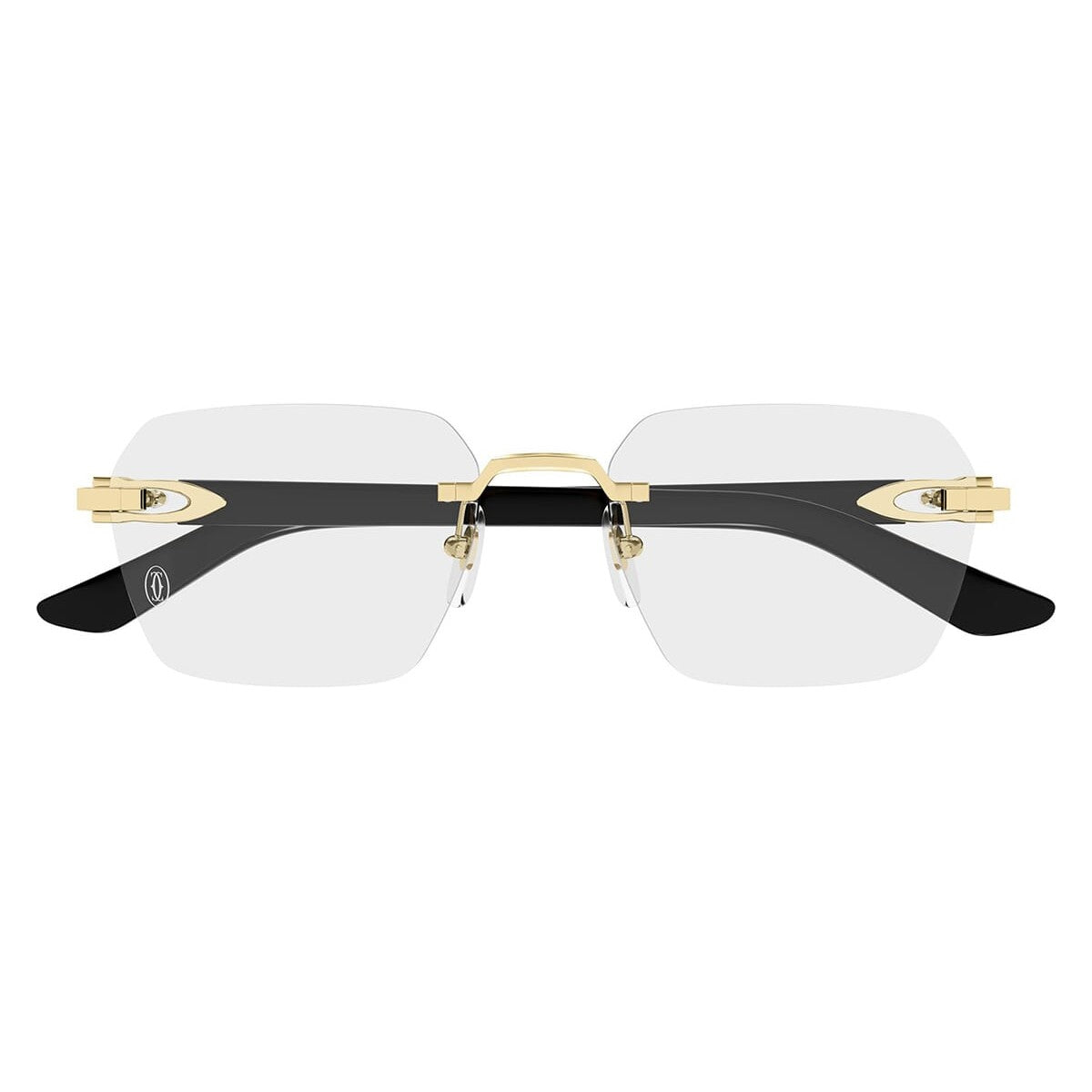 Cartier CT0623O | Occhiali da vista uomo nero oro