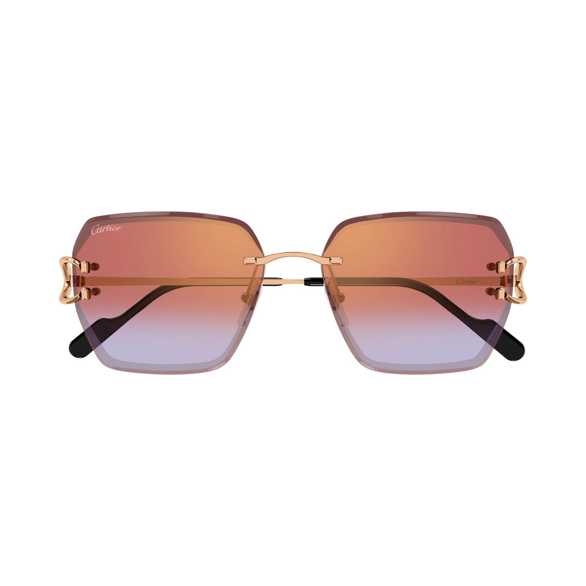 Cartier CT0466S 005 gold gold red