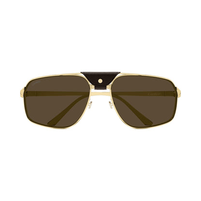Cartier CT0651S 003 gold gold brown frontale