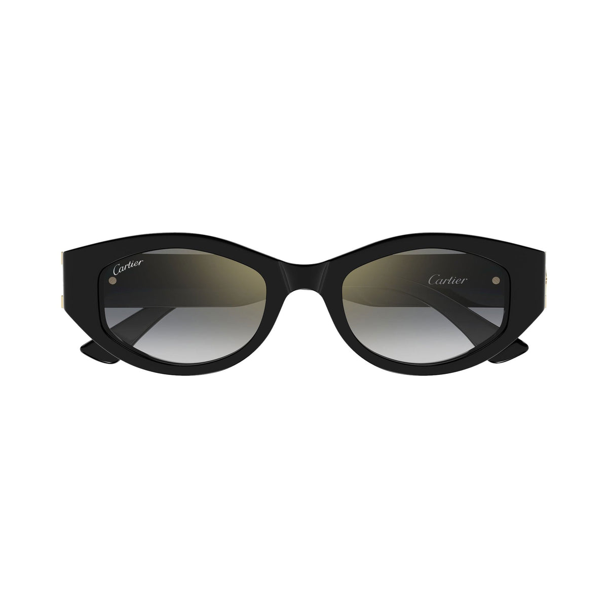 Cartier CT0667S 001 black black grey frontale