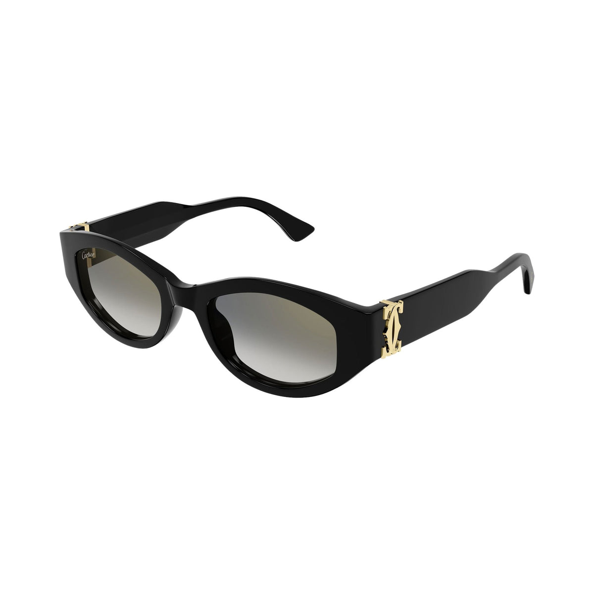 Cartier CT0667S 001 black black grey laterale