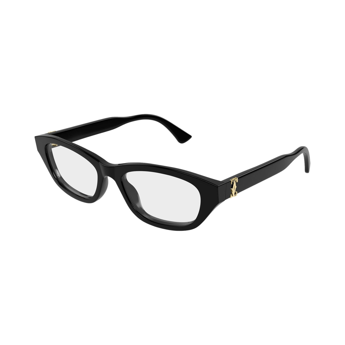 Cartier CT0668O 001 black black transpare laterale