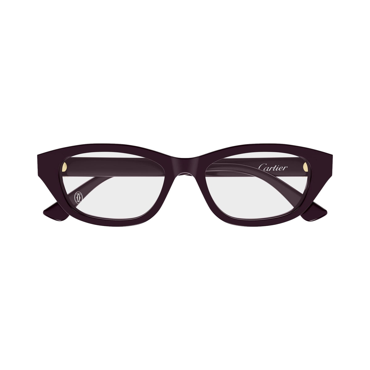 Cartier CT0668O 003 burgundy burgundy tra frontale