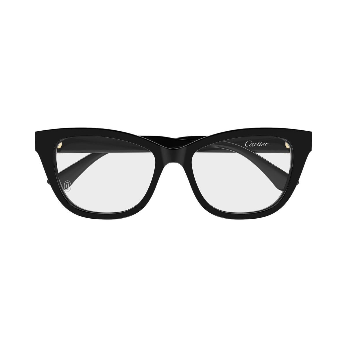 Cartier CT0669O 001 black black transpare frontale