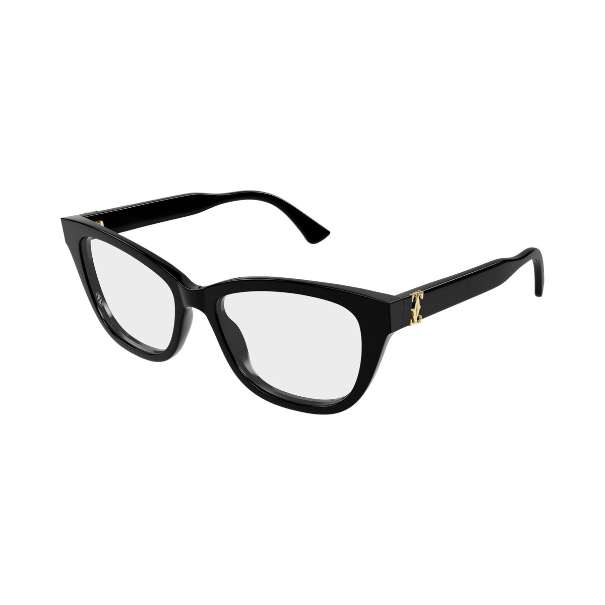 Cartier CT0669O 001 black black transpare laterale