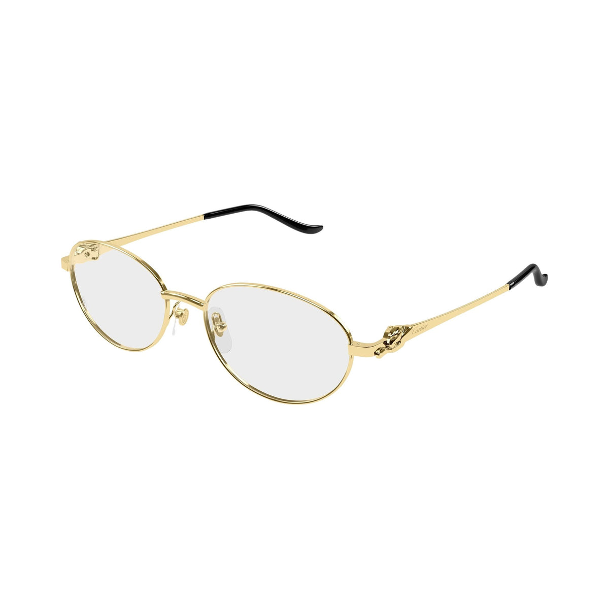 Cartier CT0677O 001 gold gold transparent laterale