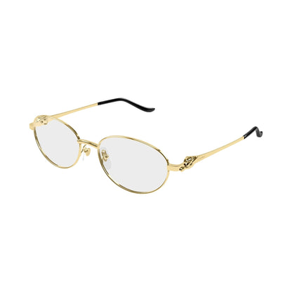 Cartier CT0677O 001 gold gold transparent laterale