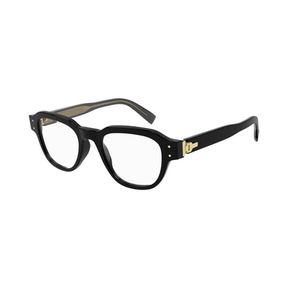 Dunhill DU0048O 001 black transpare laterale