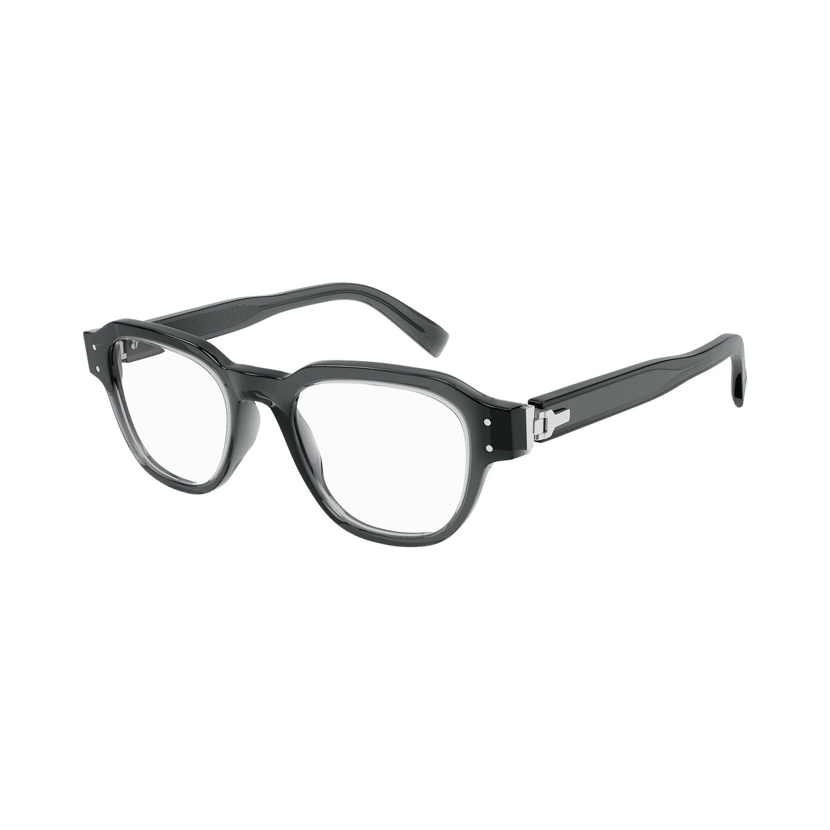 Dunhill DU0048O 003 grey transparent laterale