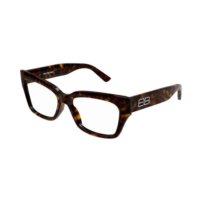 Balenciaga BB0274O 002 havana havana transpa laterale