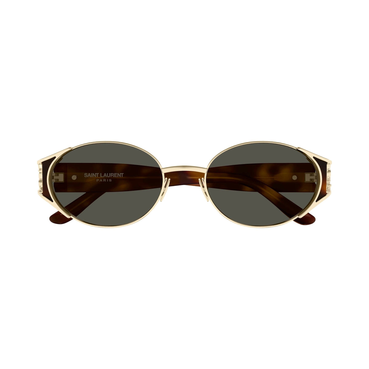 Saint Laurent SL M919 003 Gold Havana Grey frontale