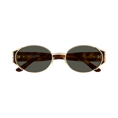 Saint Laurent SL M919 003 Gold Havana Grey frontale