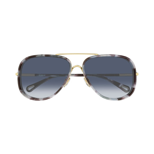 CH0382S-001 60 Sunglass WOMAN METAL