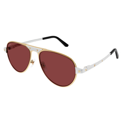 CT0533S-004 58 Sunglass MAN METAL