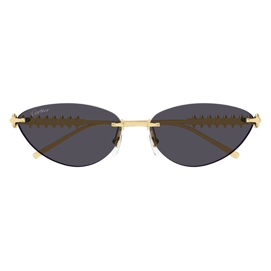 Cartier CT0543S 002 gold gold smoke