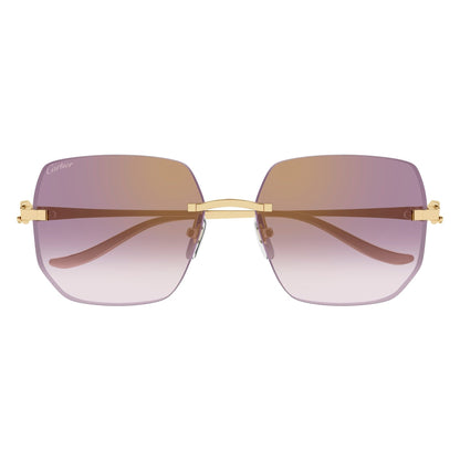 CT0549S-004 57 Sunglass WOMAN METAL