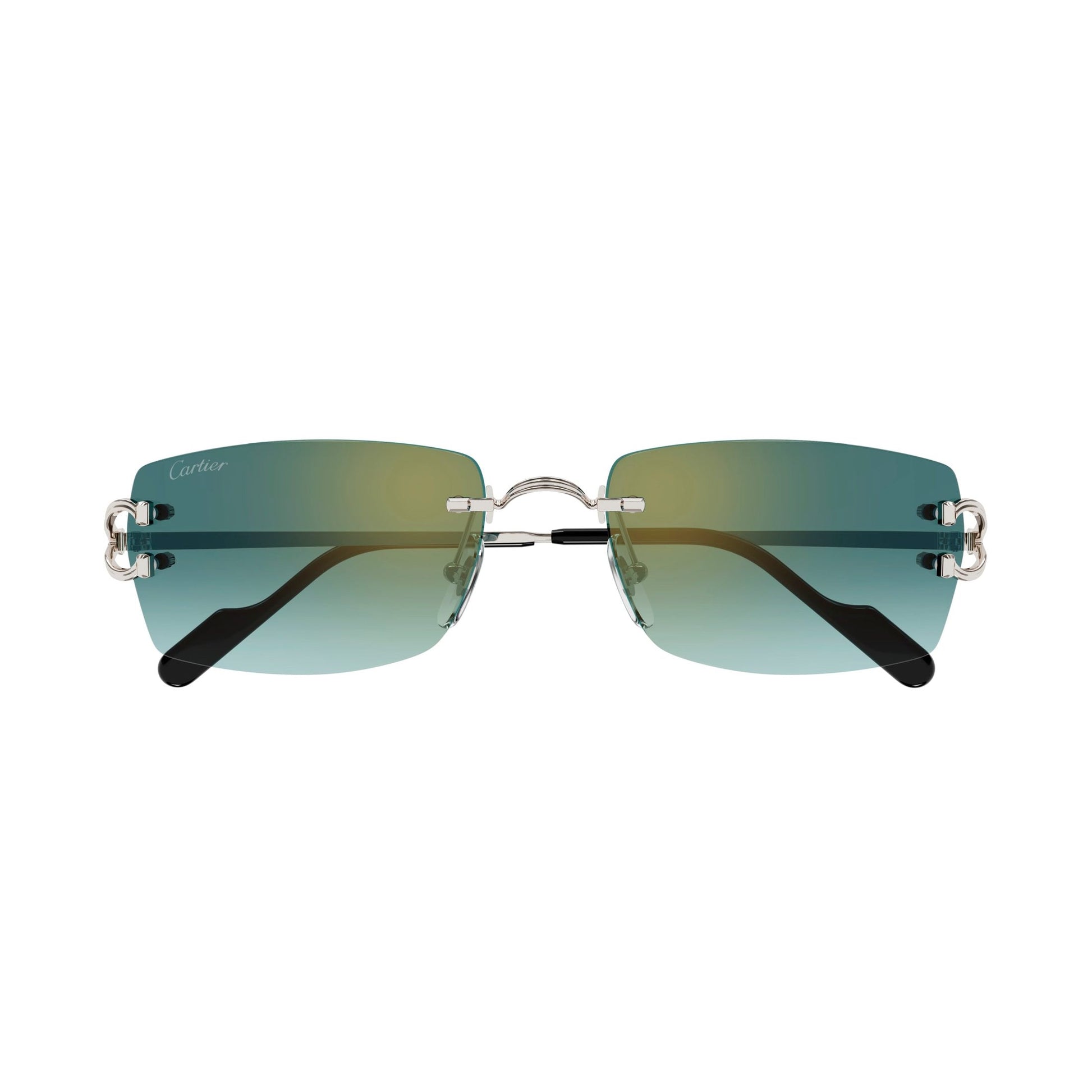 Cartier CT0550S 004 silver silver green