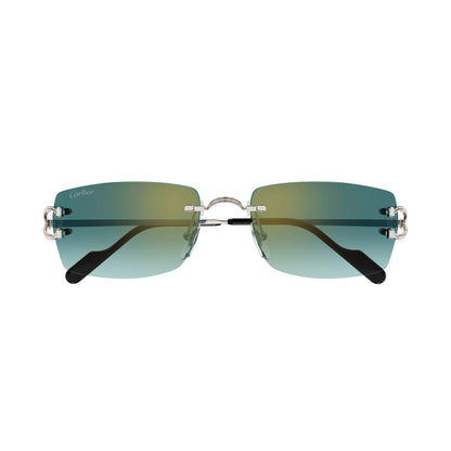 Cartier CT0550S 004 silver silver green