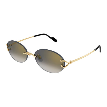 CT0551S-001 55 Sunglass UNISEX METAL