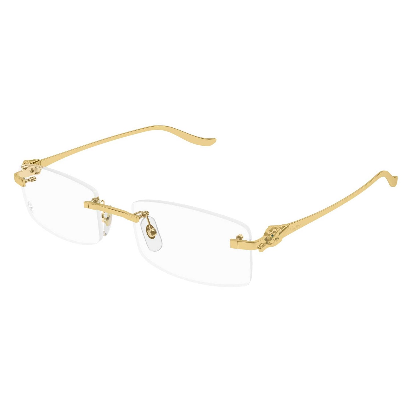 CT0552O-001 55 Optical Frame UNISEX GOLD