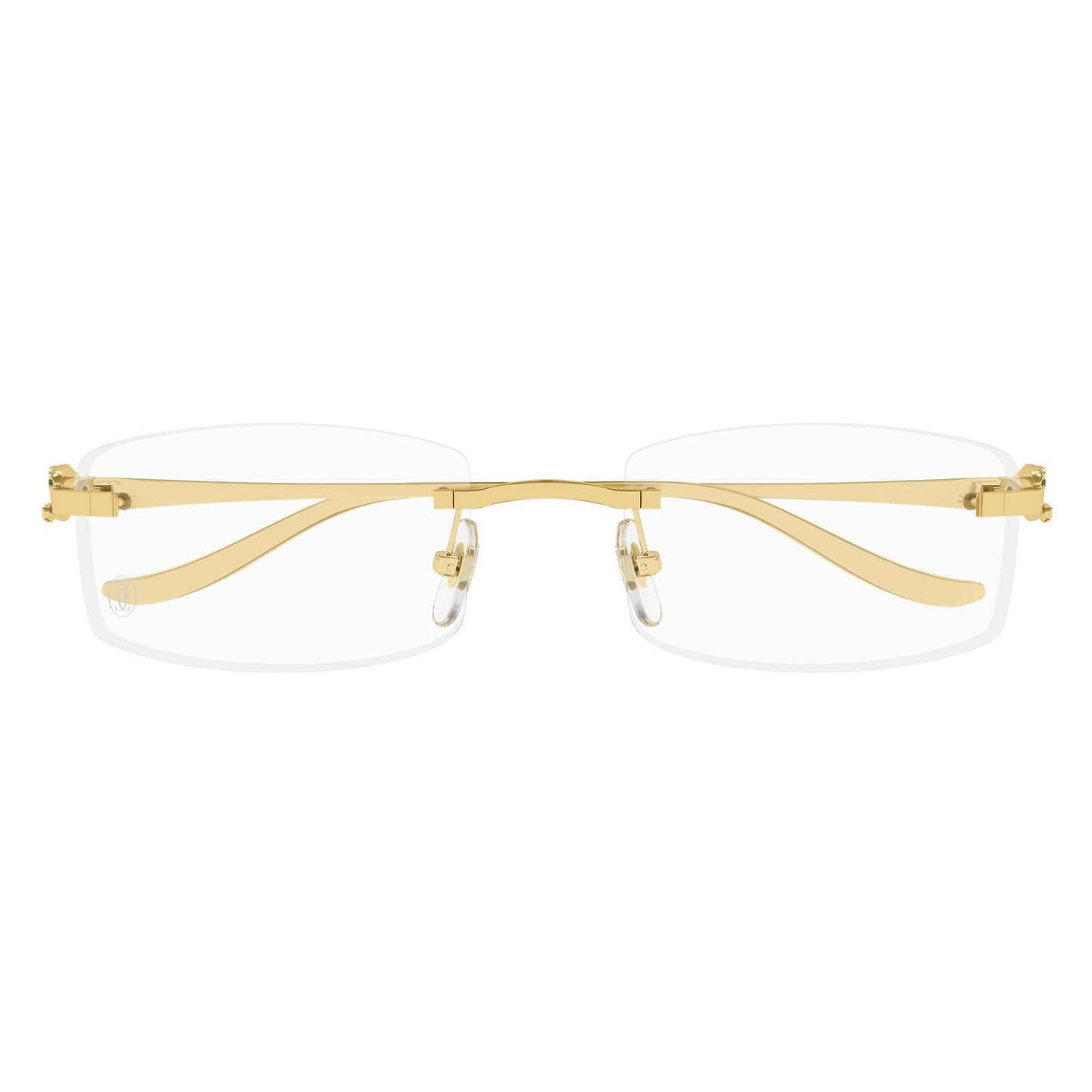 CT0552O-001 55 Optical Frame UNISEX GOLD