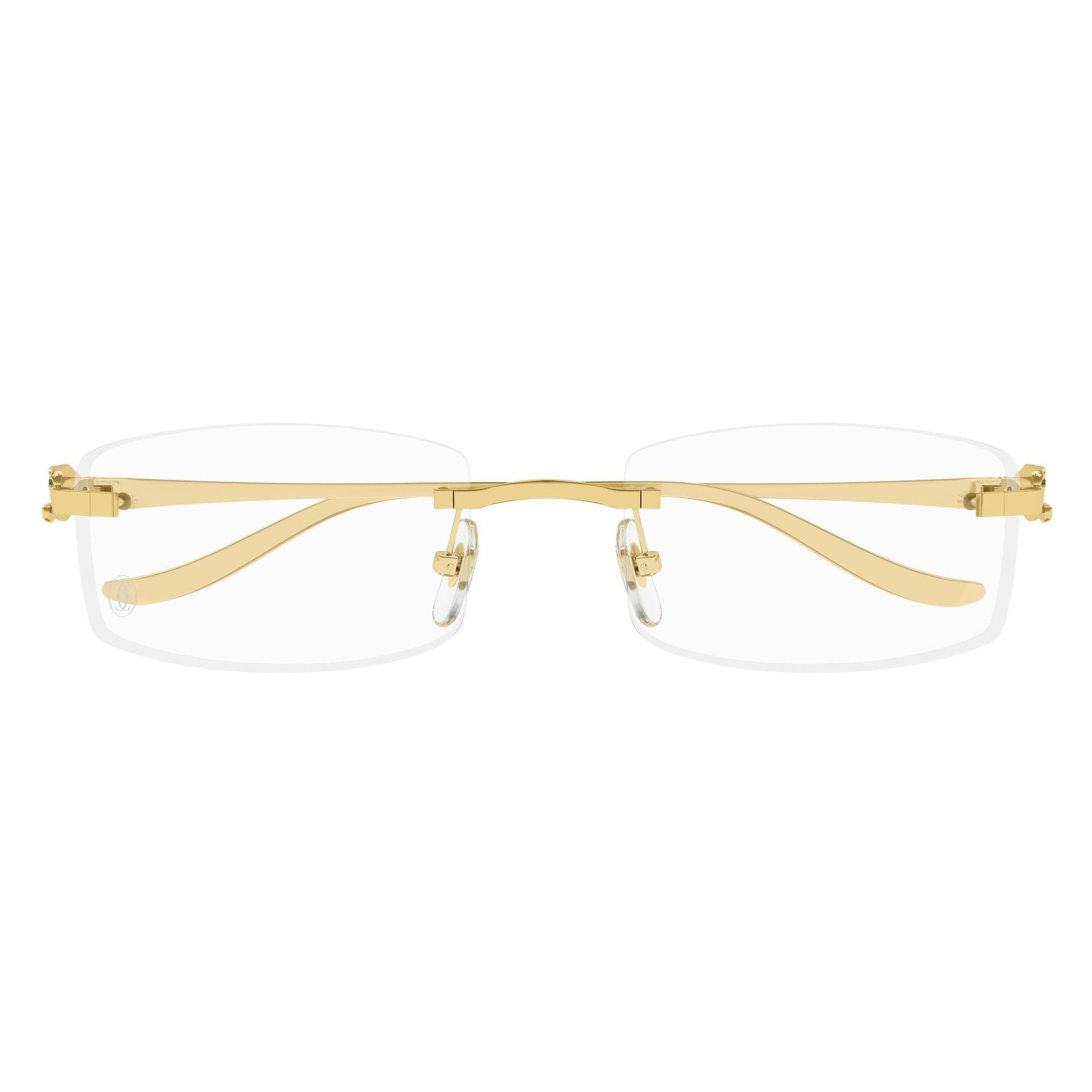 CT0552O-001 55 Optical Frame UNISEX GOLD