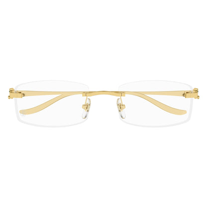CT0552O-001 55 Optical Frame UNISEX GOLD