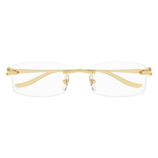 CT0552O-001 55 Optical Frame UNISEX GOLD