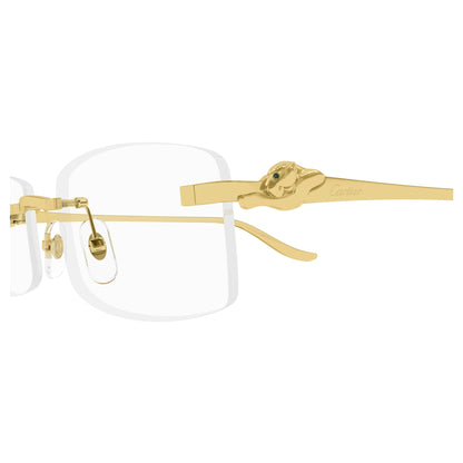 CT0552O-001 55 Optical Frame UNISEX GOLD