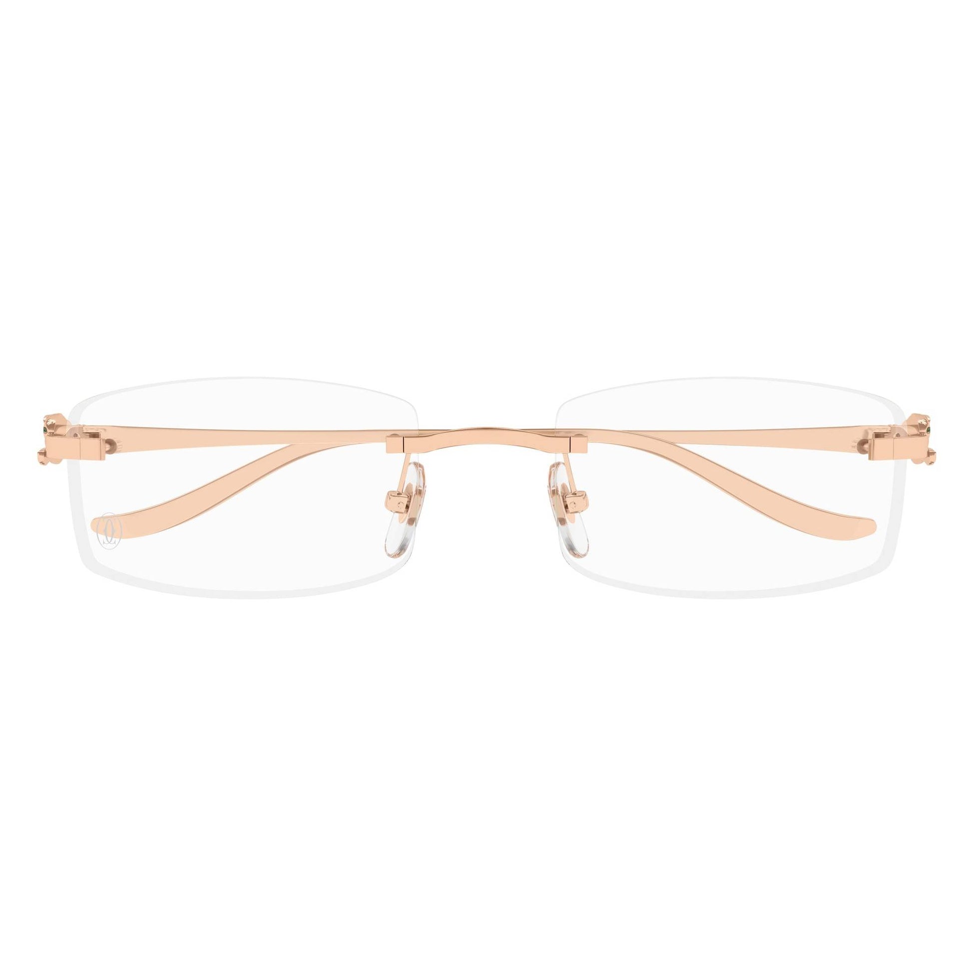 CT0552O-003 55 Optical Frame UNISEX GOLD