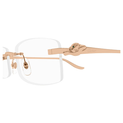 CT0552O-003 55 Optical Frame UNISEX GOLD