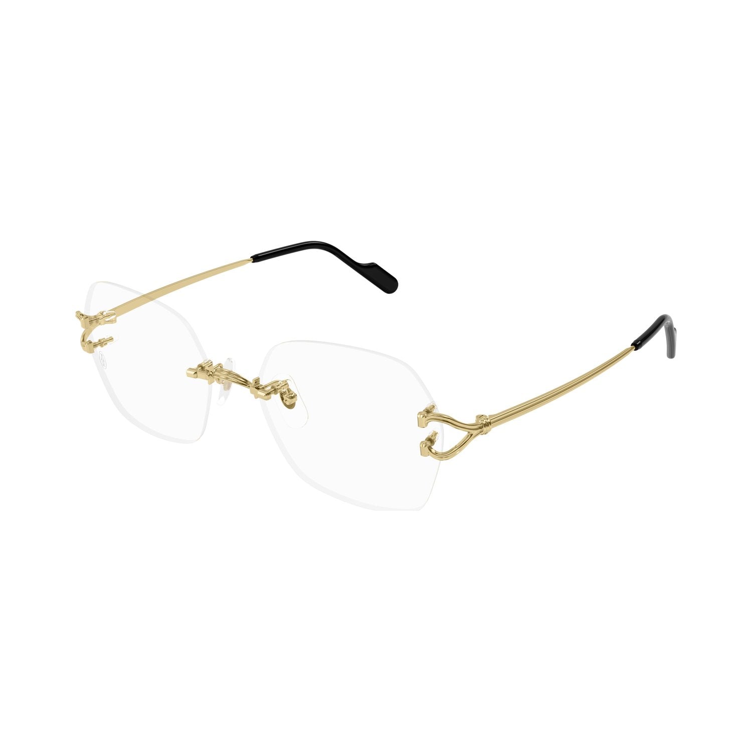 CT0564O-001 55 Optical Frame WOMAN METAL