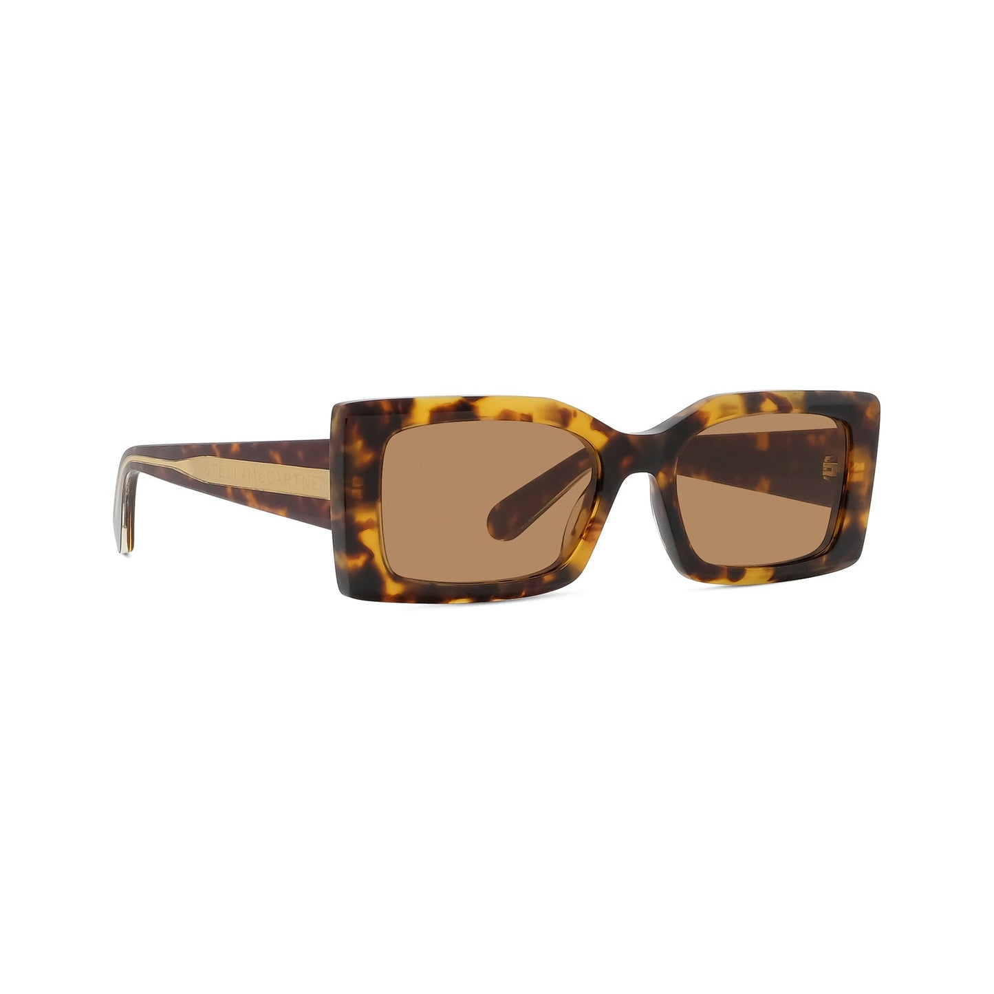 Edge Havana Rectangular Sunglasses
