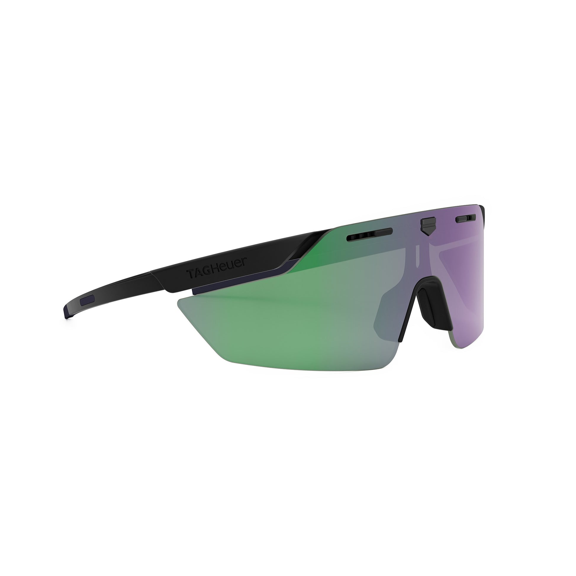 Shield Black Mask Sunglasses