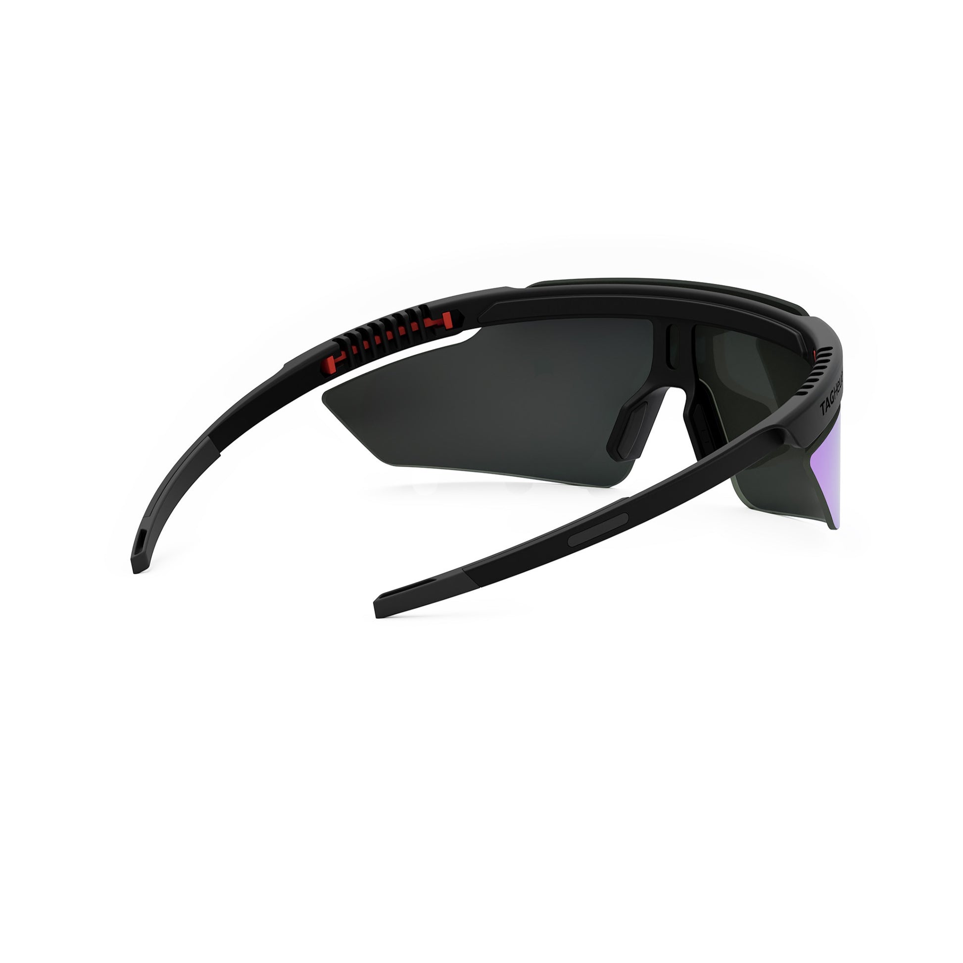 Shield Black Mask Sunglasses