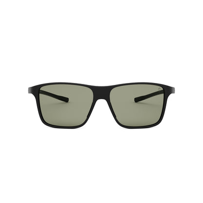 Bolide Black Geometric Sunglasses