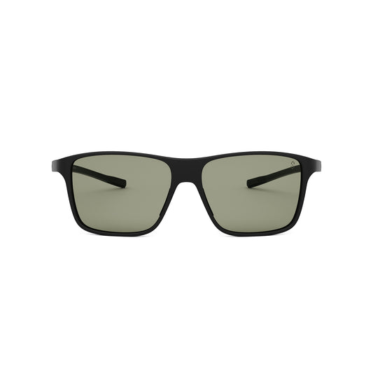 Bolide Black Geometric Sunglasses