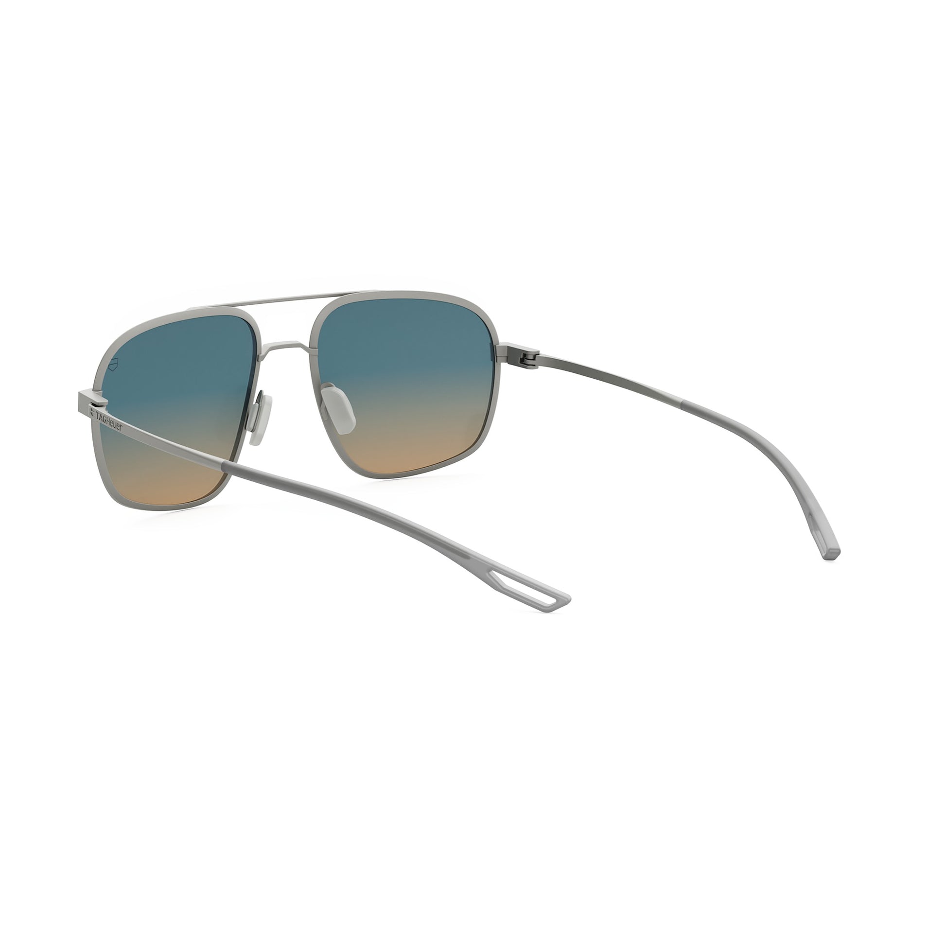 Jack Heuer Silver Pilot Sunglasses