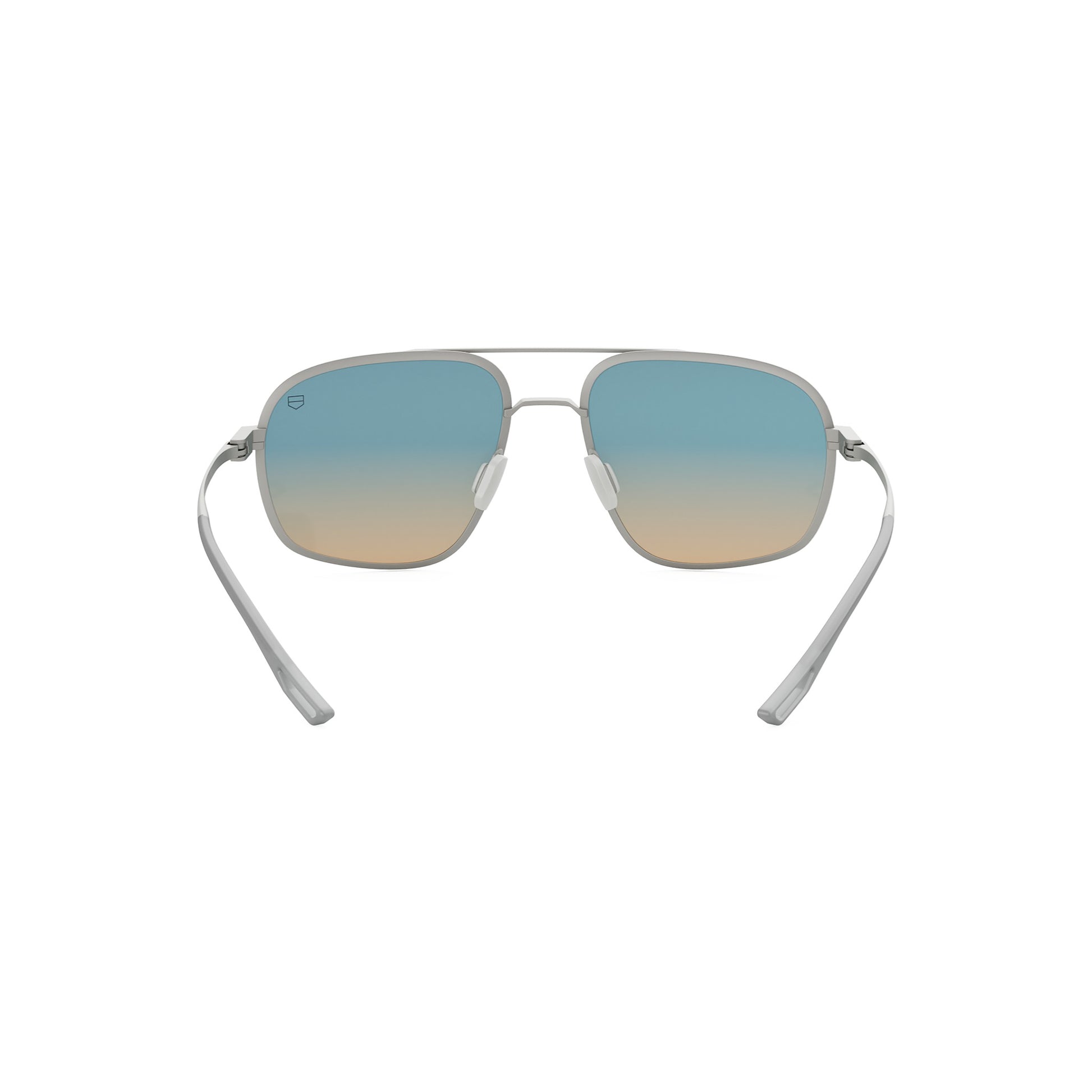 Jack Heuer Silver Pilot Sunglasses