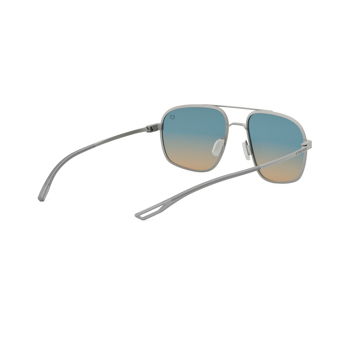 Jack Heuer Silver Pilot Sunglasses