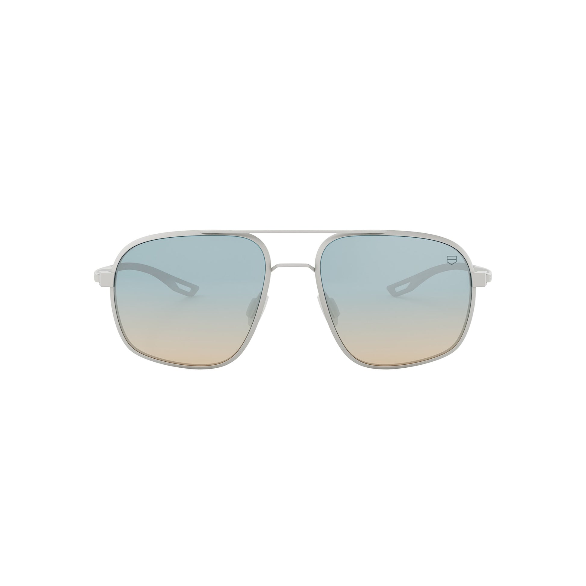 Jack Heuer Silver Pilot Sunglasses
