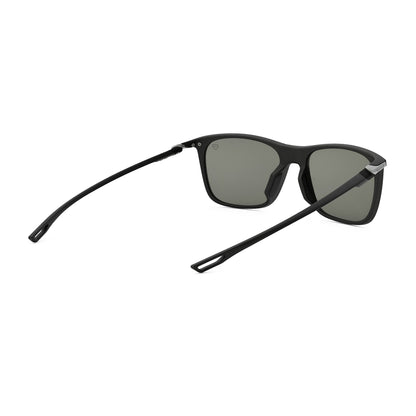 Mini Vingt Sept Black Rectangular Sunglasses