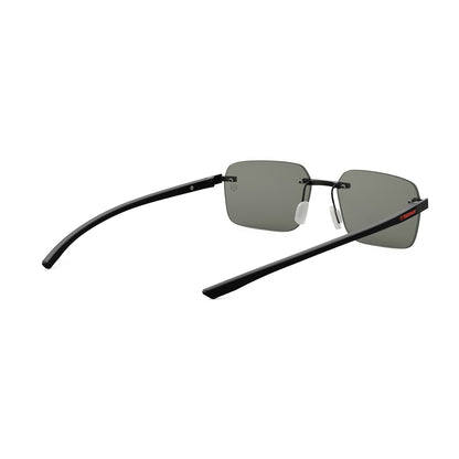 Essential Black Rectangular Sunglasses