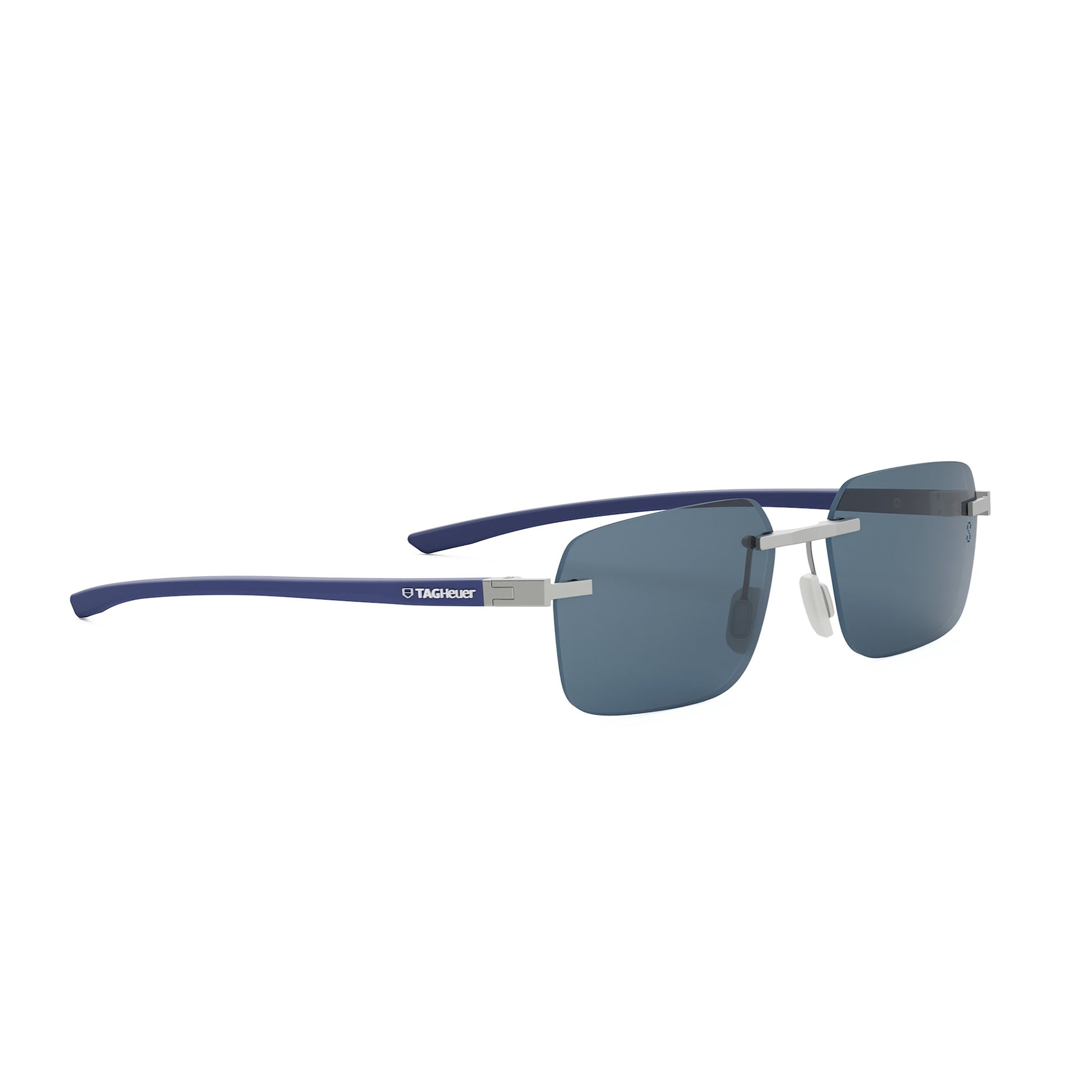 Essential Silver Rectangular Sunglasses