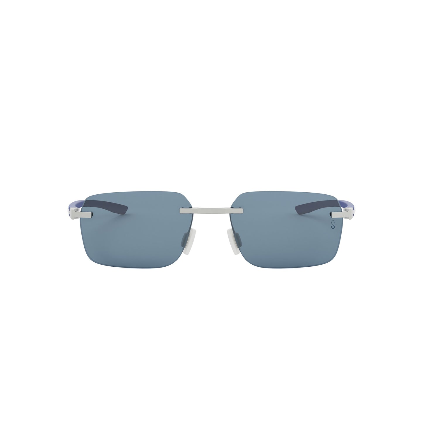 Essential Silver Rectangular Sunglasses