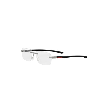 Essential Silver Rectangular Eyeglasses