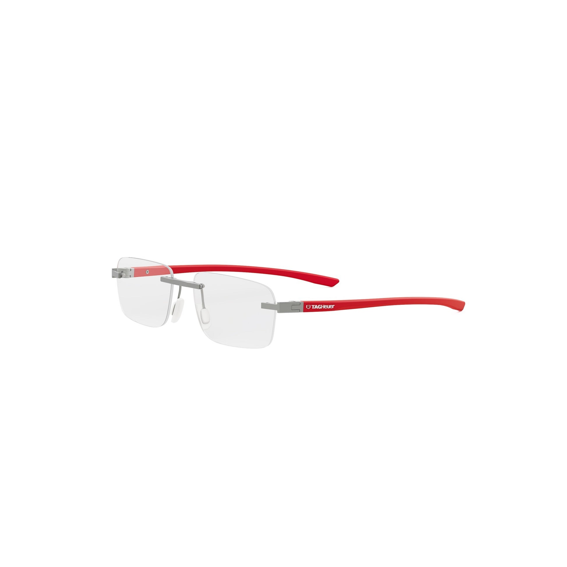 Essential Silver Rectangular Eyeglasses
